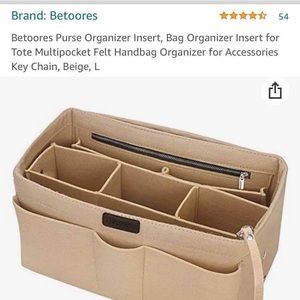 Large purse organizer